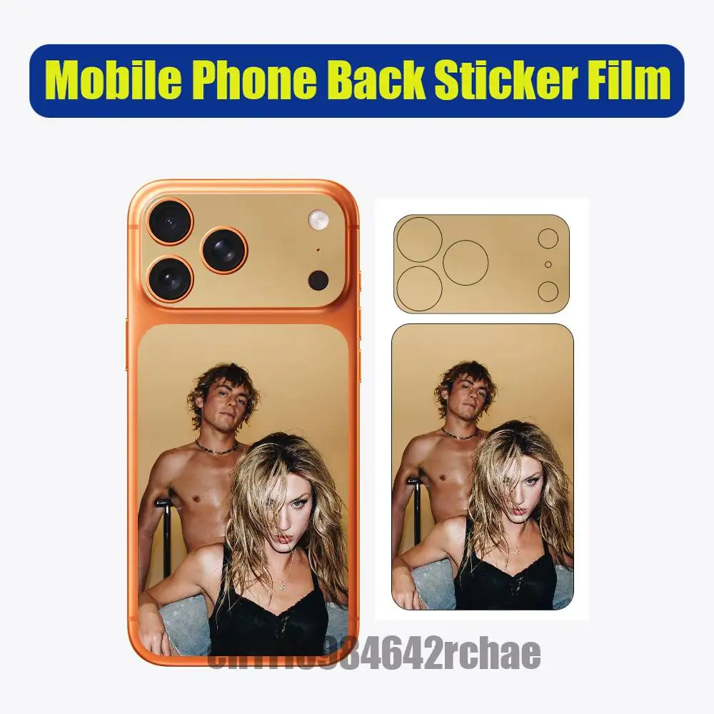 

For Phone Back Film Sticker iPhone 17 Pro Max P PM Decal Skin Wrap Custom Singer T-Troye Sivan Stickers Cover