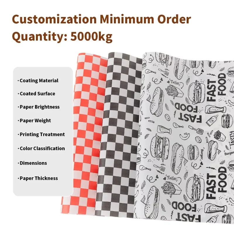 High quality single-sided 40gsm parchment oil-proof silicone oil coated baking paper