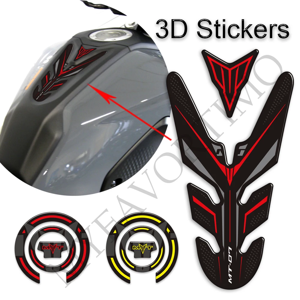 

Motorcycle Stickers Decals Tank Pad Kit Knee Wind Deflector Windscreen Protector For Yamaha MT07 MT 07 SP MT-07 2021 2022