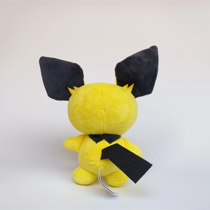 Neue pokemon pichu super weiche plüsch süße puppen anime figur ausgestopft modell anhänger spielzeug kind weihnachts geschenke