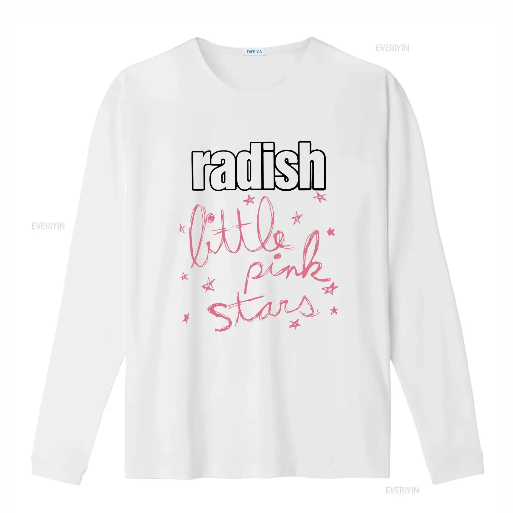 Radish T Shirt vintage Washed streetwear designer clothes Soft graphic Stretched Stylish homme Unisex Breathable Casual