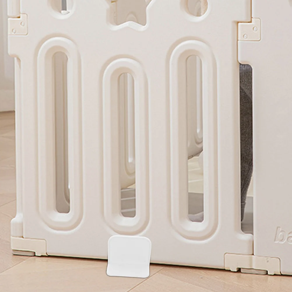 6 pezzi stabilizzatore per box strumento di fissaggio antiscivolo per deflettore di sicurezza per bambini protezione del pavimento installazione semplice accessori per box