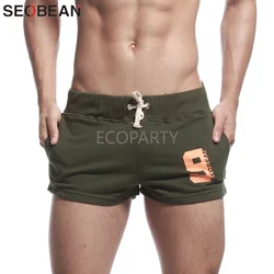 factory brand Mens Casual Shorts Cotton Fitness Sweatpants Short Summer Jogger Shorts Men Homewear Hot Gym Shorts y2k grunge
