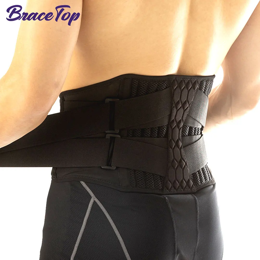 Lumbar Waist Support Belt for Lower Back Pain Relief, Lower Back Brace for Sciatica, Herniated Disc, Scoliosis Back Pain Relief