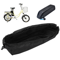 Waterproof Bag Electric Bycicle Cover Dustproof Anti-mud Cover Lithium Battery Waterproof Cover for Electric Bike Battery Case