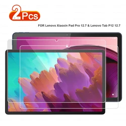 2 Packs Scratch Proof Screen Protector Tempered Glass For Lenovo Xiaoxin Pad Pro 12.7-inch 2023 Lenovo Tab P12 12.7 Tablet Film