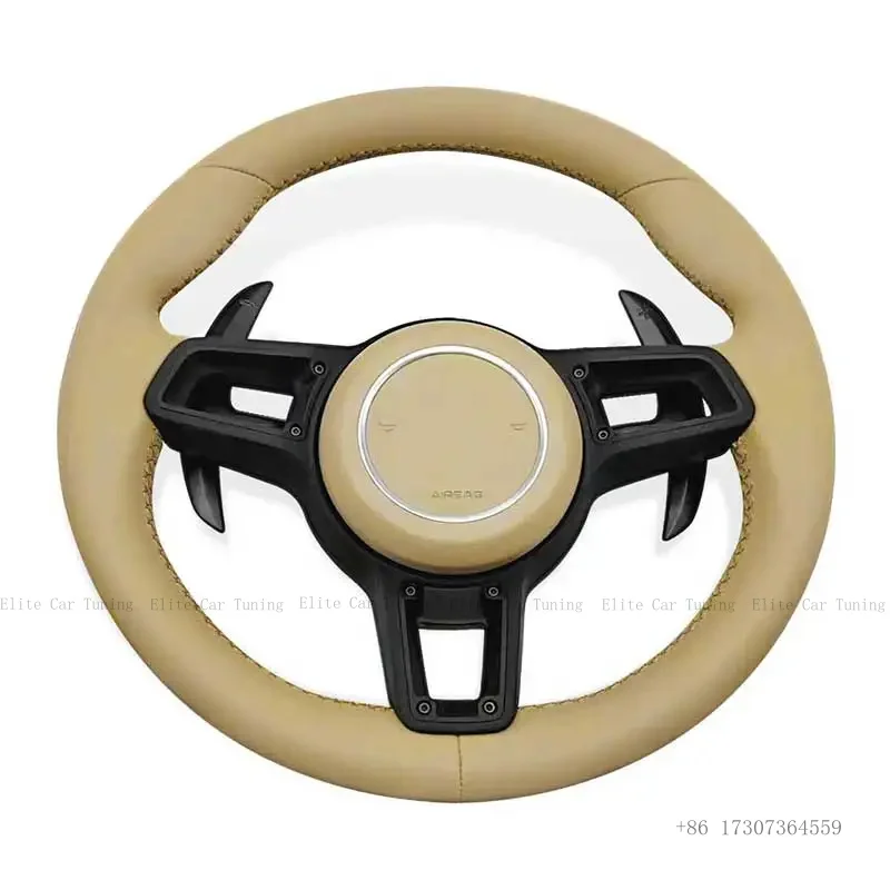 

Steering Wheel for Porsche Boxster Macan Cayenne Panamera Taycan Cayman 911 991 992 981 970 958 Carrera GT2 GT2RS GT3 GT3RS GT3