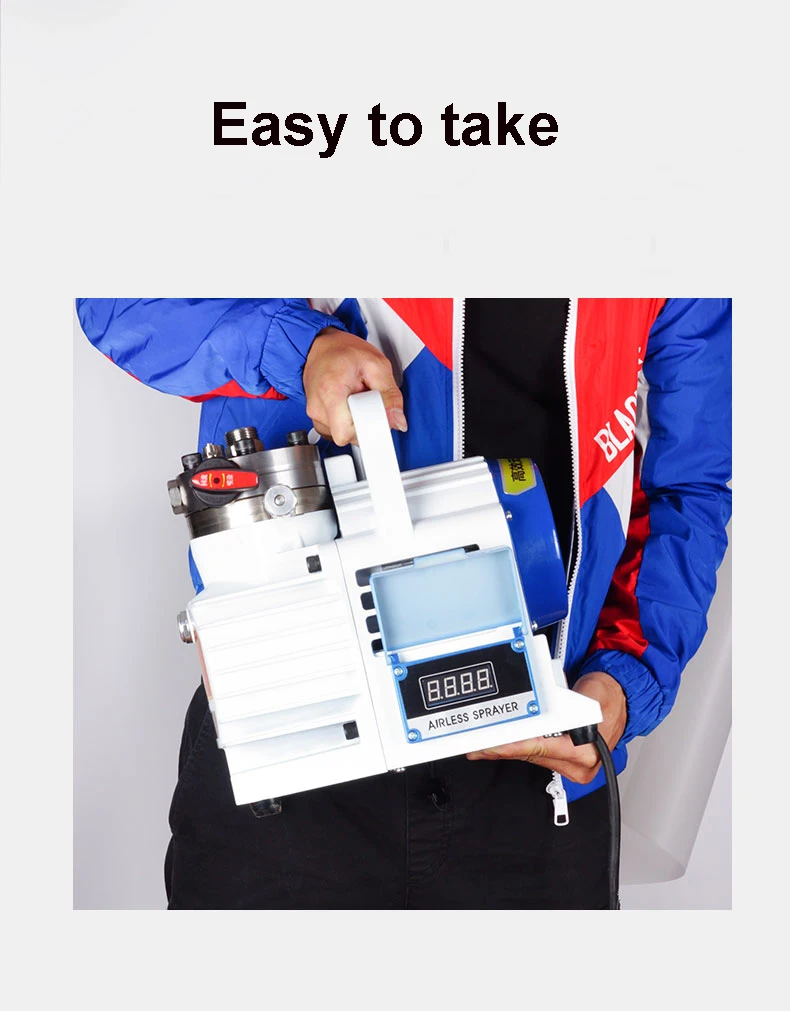 New Profesional Electric Airless Paint Sprayer 2.0L/min Painting Spray Gun Airless Spraying Machine