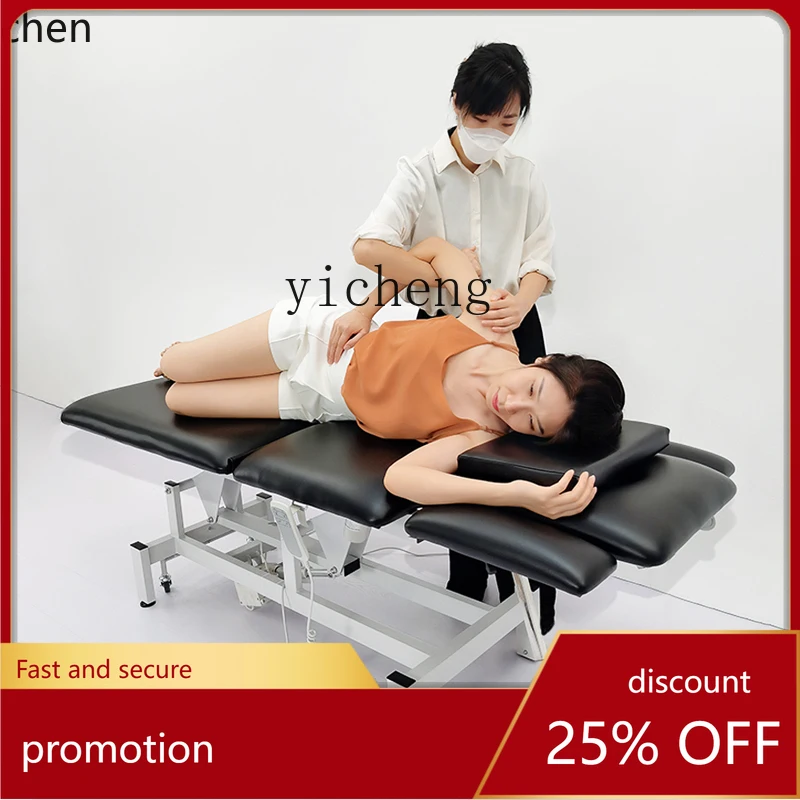 

YFY Electric Beauty Bed Bone Setting Physiotherapy Chiropractic Repair Soothing Massage Lifting Bed Double Motor Massage Bed