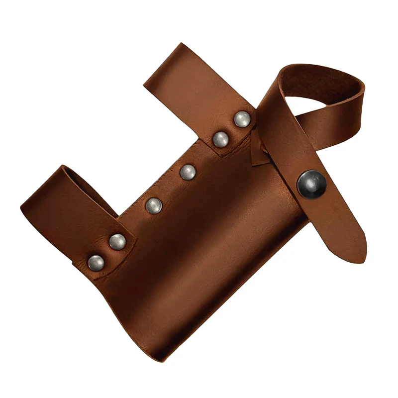Caballero Elfo Medieval, espada de plástico, soporte para cuchillo, rana, punzones de cuero PU, vaina, colgador, disfraz de pirata, accesorios de Larp