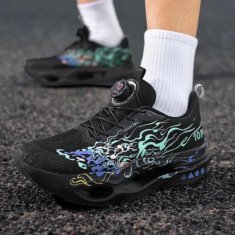 Men's High quality Soft leather Shoes New Men Sports Shoes Outdoor Cozy Casual Male Walking Shoes Mens Air Cushion Running Shoes