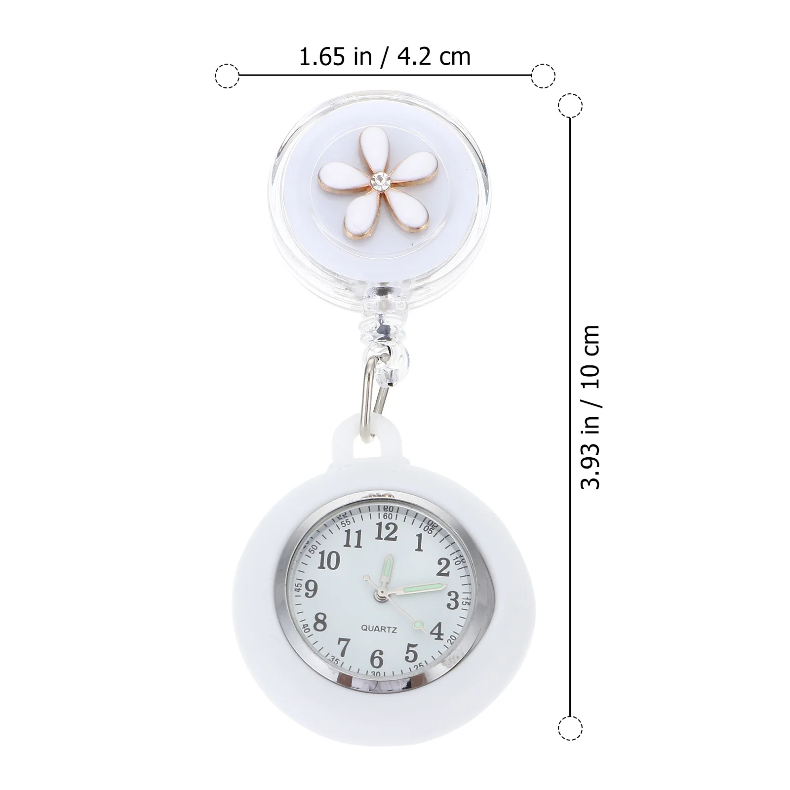 Nurse Hanging Watch Practical Creative Gift for Nurse Friends Excellent Craftsmanship Long Service Life