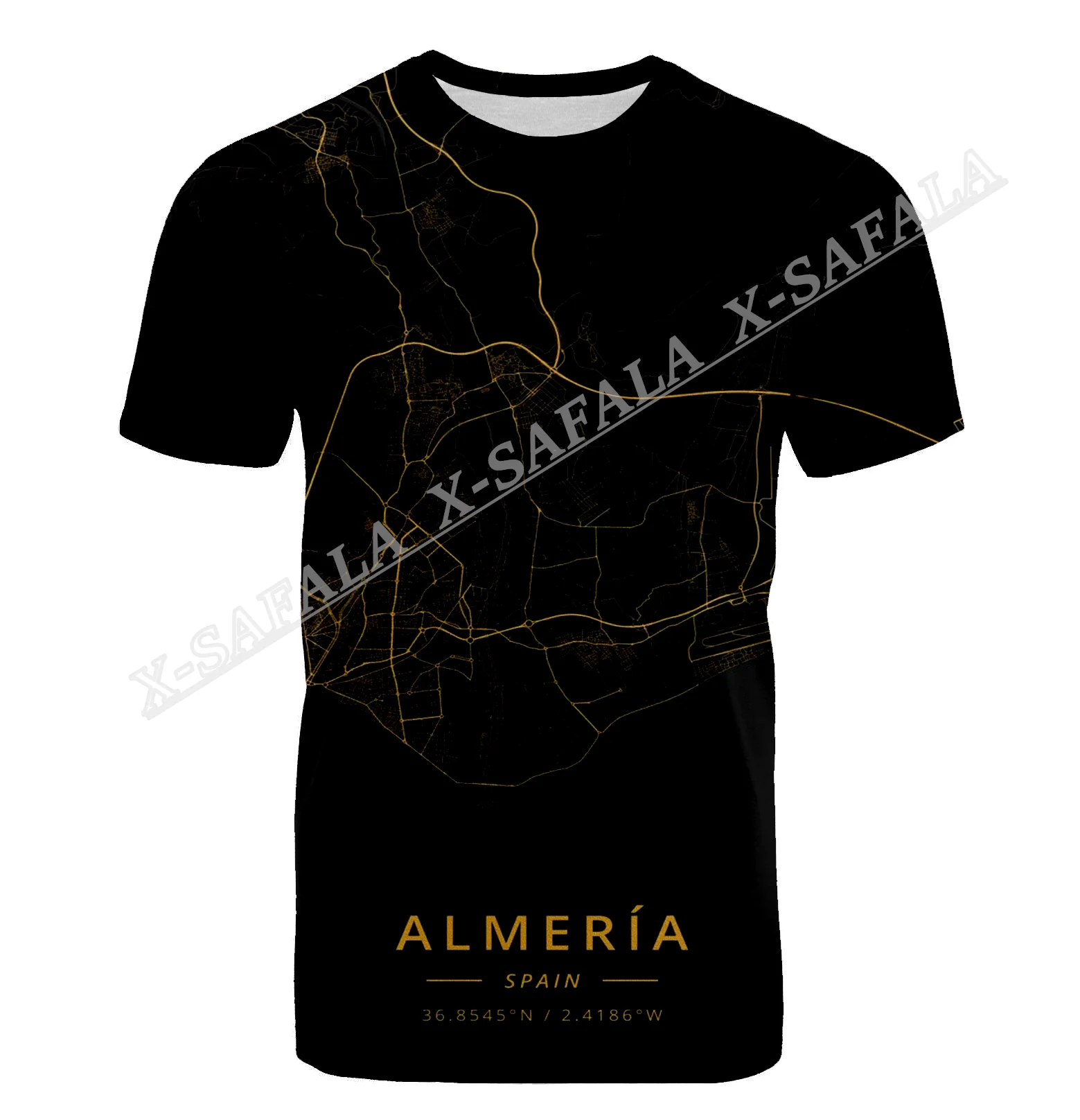 Spain Belgium Cambodia Germany Czech City  Map 3D Printed Milk Fiber Quick Dry High Quality Sporty T shirt Summer Men Top Tee