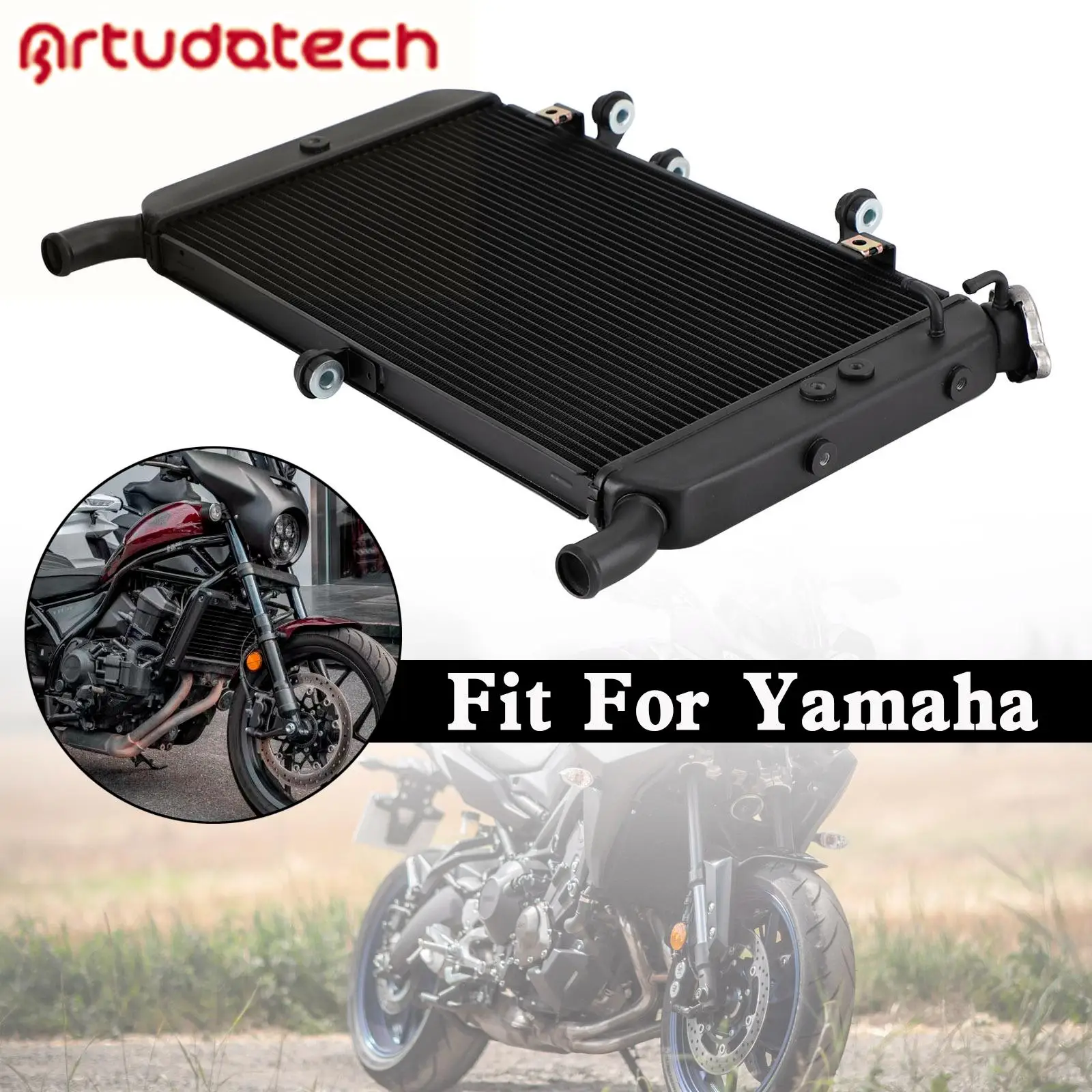 Radiator Cooler Cooling for Yamaha FZ09 MT09 MT-09 2014-2020 TRACER 900 2019-2020