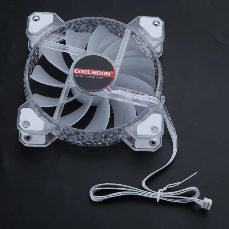 CPU Coolers Radiators Diamond Quiet Colorful for Case Fan 120mm LED Silent