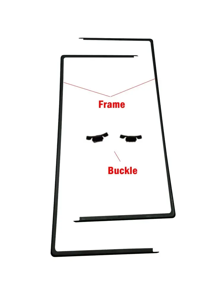 Listwy krawędziowe do Xiaomi Mix Flip 2 3 Flip2 Fold 2 3 4 Fold2 Fold3, środkowa ramka, obudowa, ramka ekranu, część zamienna + złącze klamry — zdjęcie produktu 7