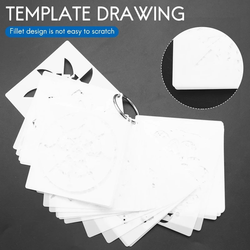 36Pcs Mandala Painting Templates Perfect For DIY Rock Painting Art Canvas Wood Furniture Cards Painting
