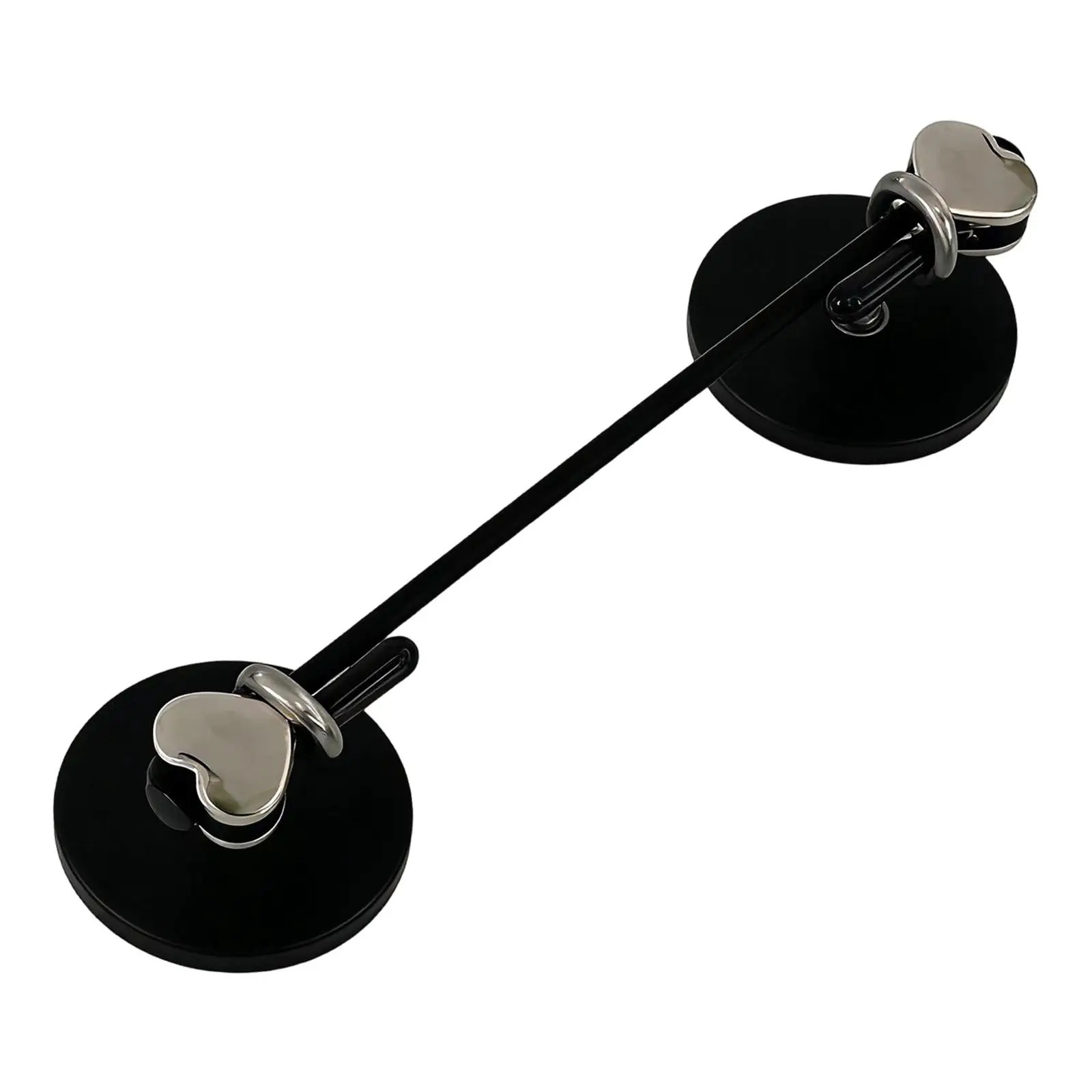 Curtain Bungee Cord Rod Black Metal Extendable Shower Rail Magnetic Curtain Accessory for Steel Doors