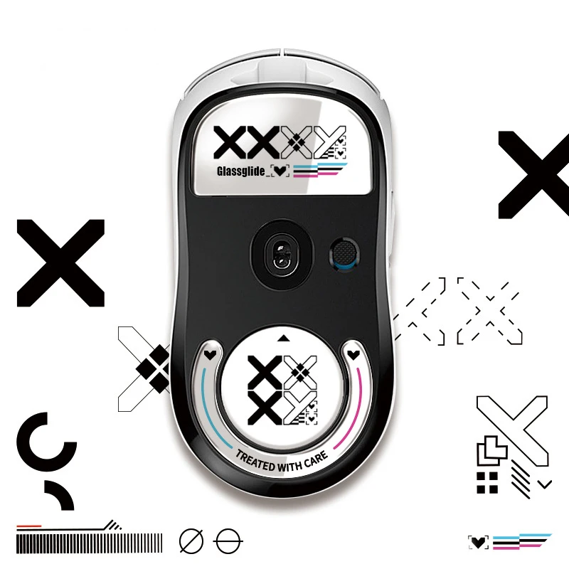 Mouse Glide Skates For G Pro X Superlight 2 Wireless Gaming Glass Mouse Anti Slip Feet Naklejki Specjalistyczne dla myszy do gier — zdjęcie produktu 6