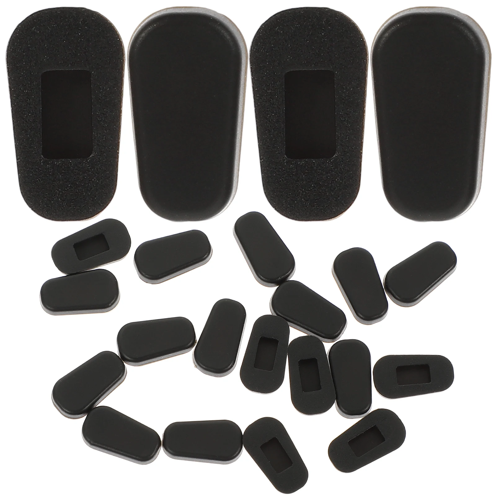 

12 Pairs Silicone Nose Pads for Adhesive Eyeglass Women Glasses Cushion Sunglasses Supplies