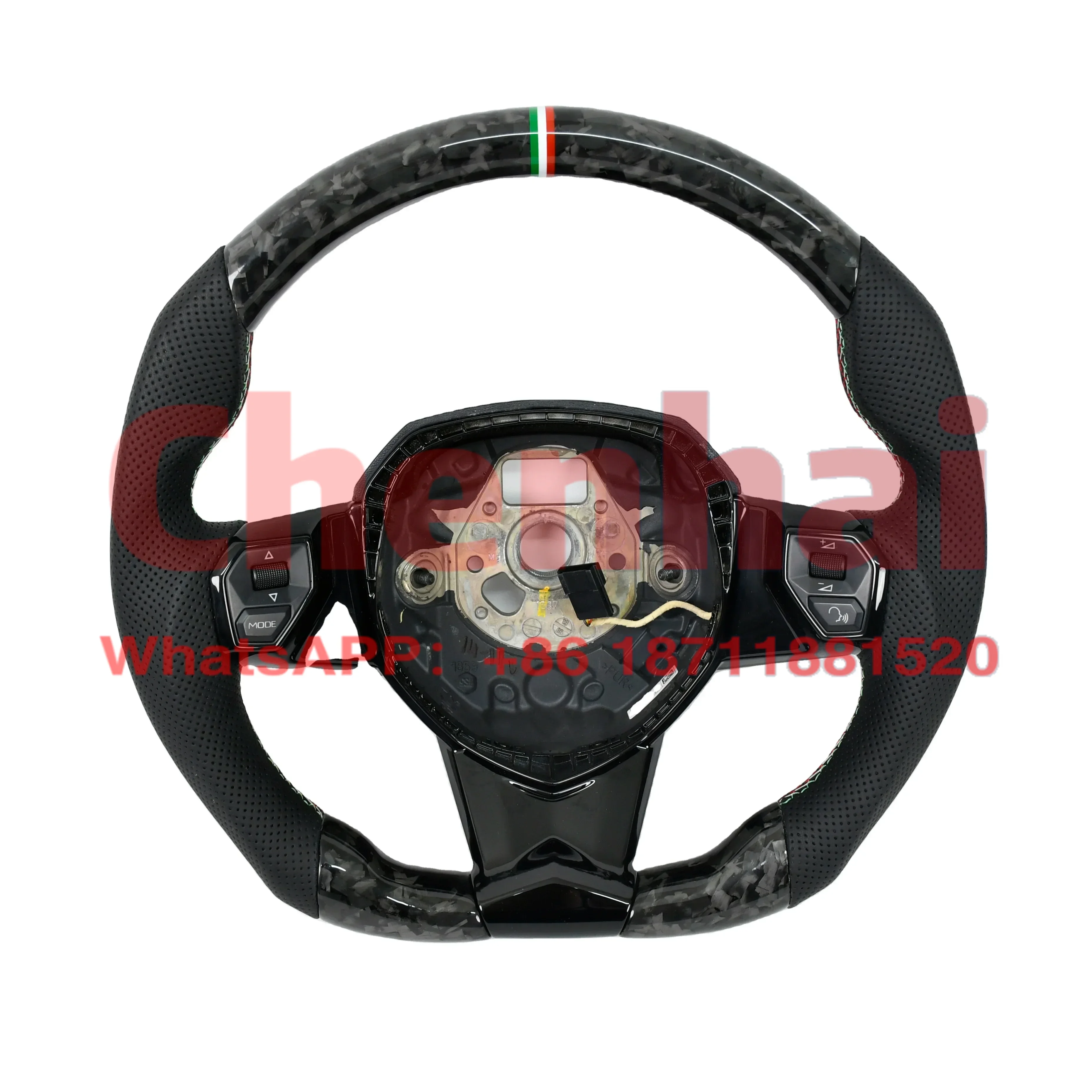 For X-Type Carbon Fiber Auto Parts Premium Custom Real Carbon Fiber Steering Wheel