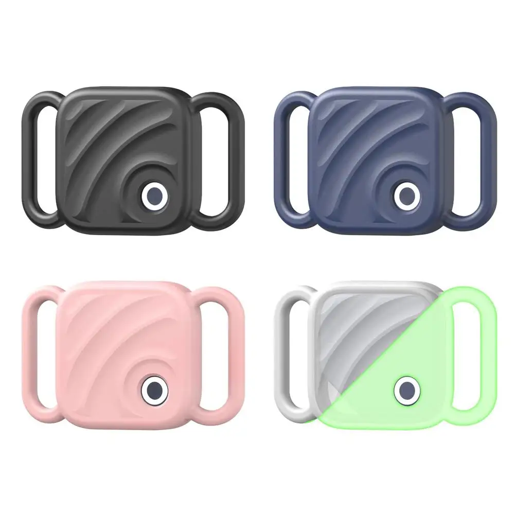 For UGreen Tag Track Protective Case For Pet Collar Dogs Cats Backpack Soft Silicone Anti Drop Shockproof Protective Cover