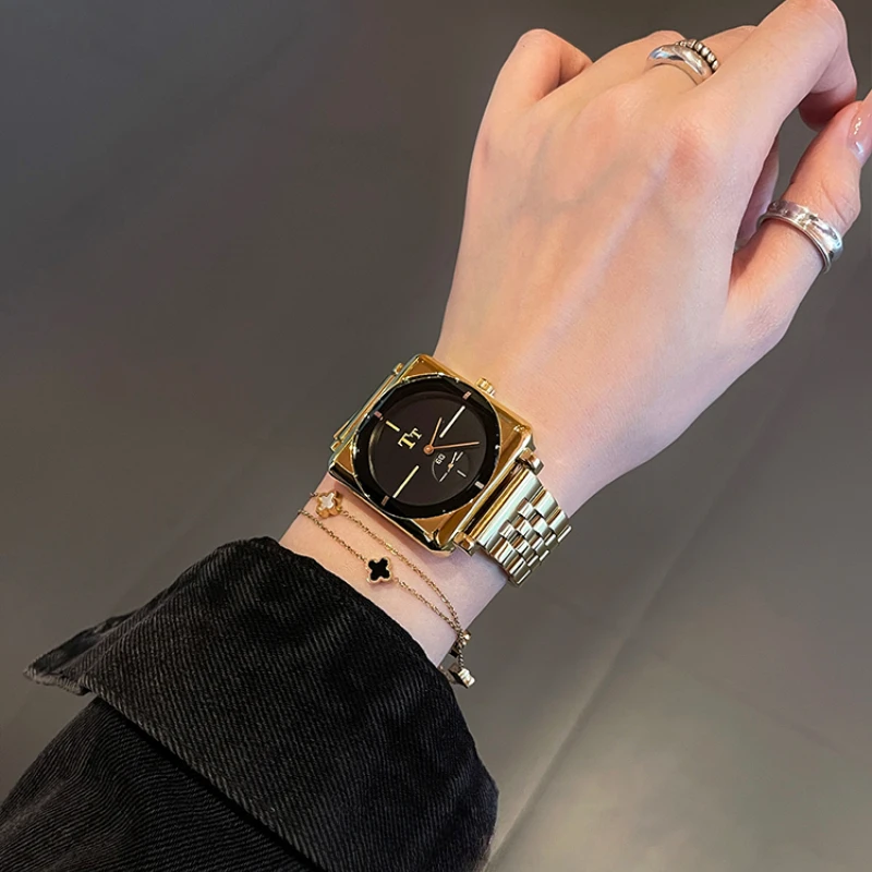 

New Elegant Ladies Watch Light Luxury Student Classic Automatic Waterproof Trend Simple Quartz Women's Watch Birthday Gift