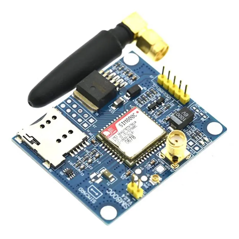 A97I-SIM800C Development Board With Glue Stick Antenna