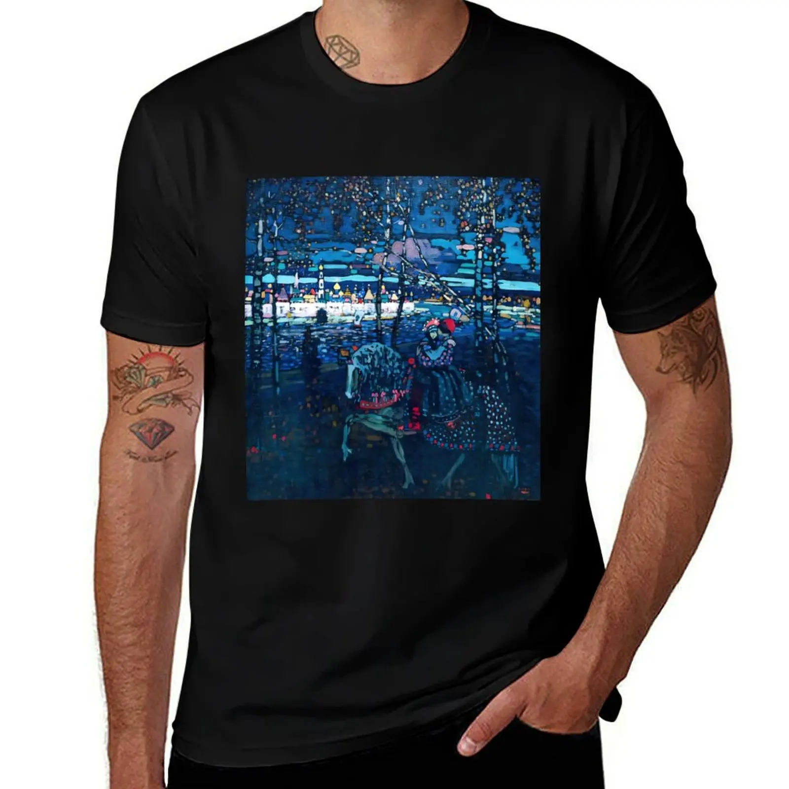 Wassily Kandinsky T-Shirt Breathable Gym Short Sleeve T-Shirt