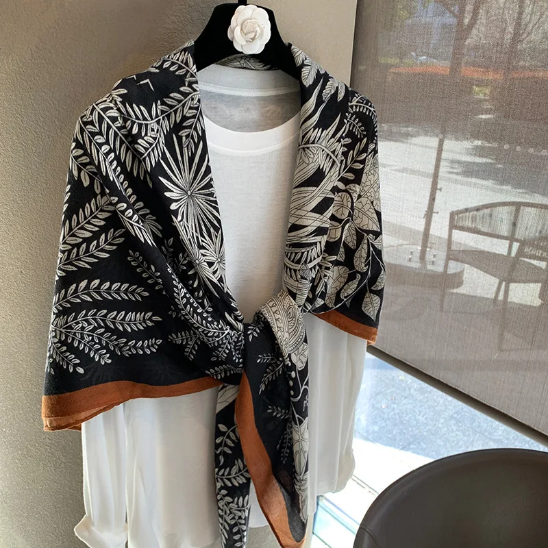 

Tropical Rainforest Square Scarf Women2025New spring and summer scarf-conditioned rooms, shawl outdoor use, trav