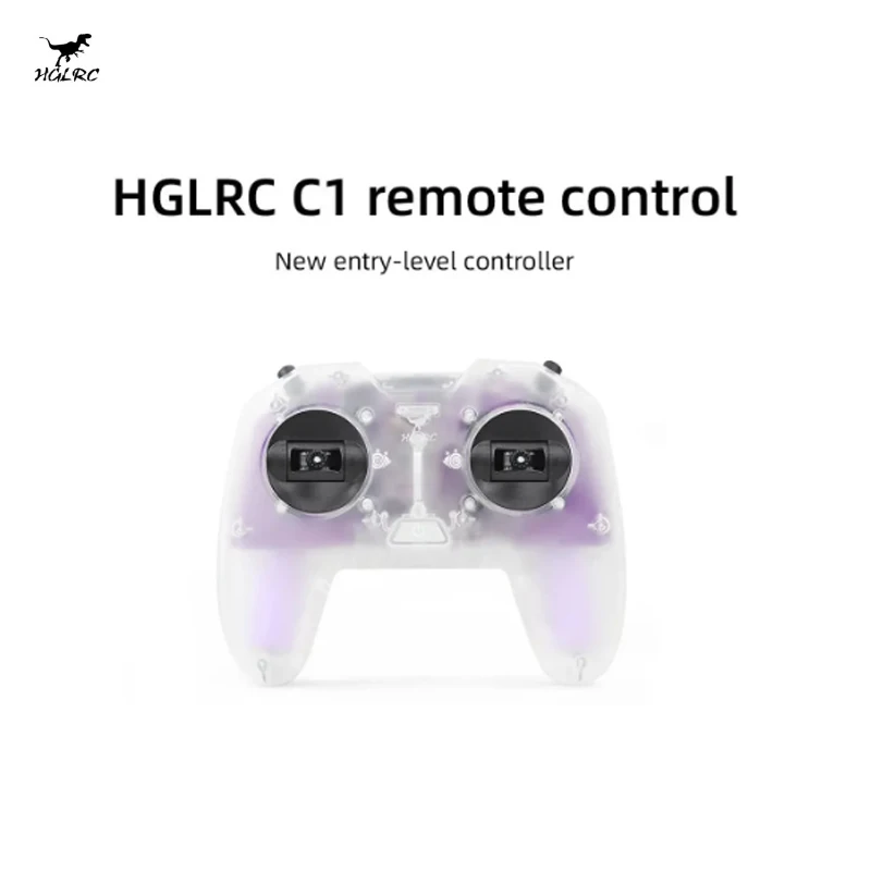 Hglrc c1 fernbedienung eingebautes 500mw elrs 2,4g tx modul mit dongle für rc flugzeug fpv drone anfänger pilot