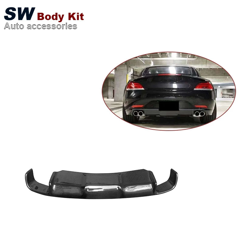 

Carbon Fiber 3D Style Rear Bumper Diffuser For BMW Z4 E89 2009-2017 Upgrade Modification Rear Bumper Splitter Lip Diffuser Cover