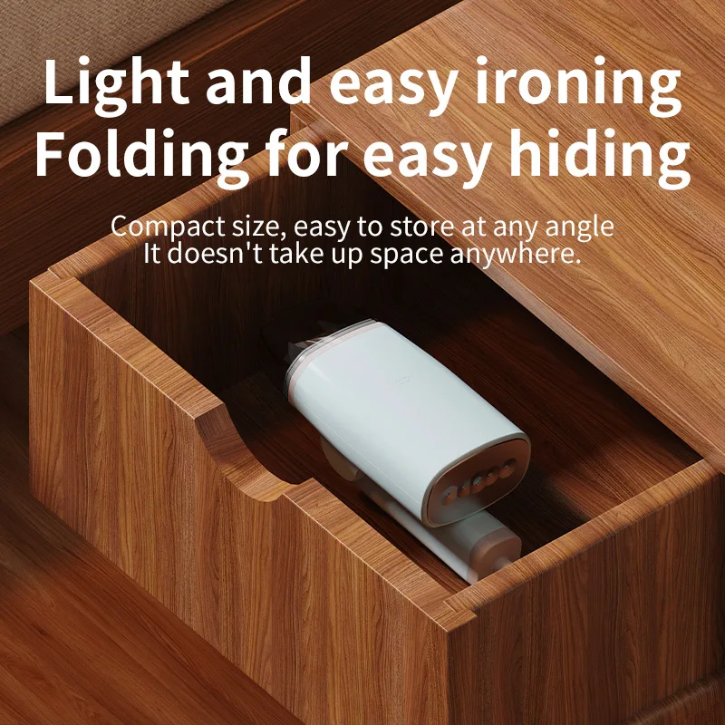 Xiaomi Youpin منظف البخار الكهربائي المحمولة طوي إزالة العث مكوّاة مسطحة 1300 واط تسخين سريع آلة تنظيف الملابس بالبخار جديد