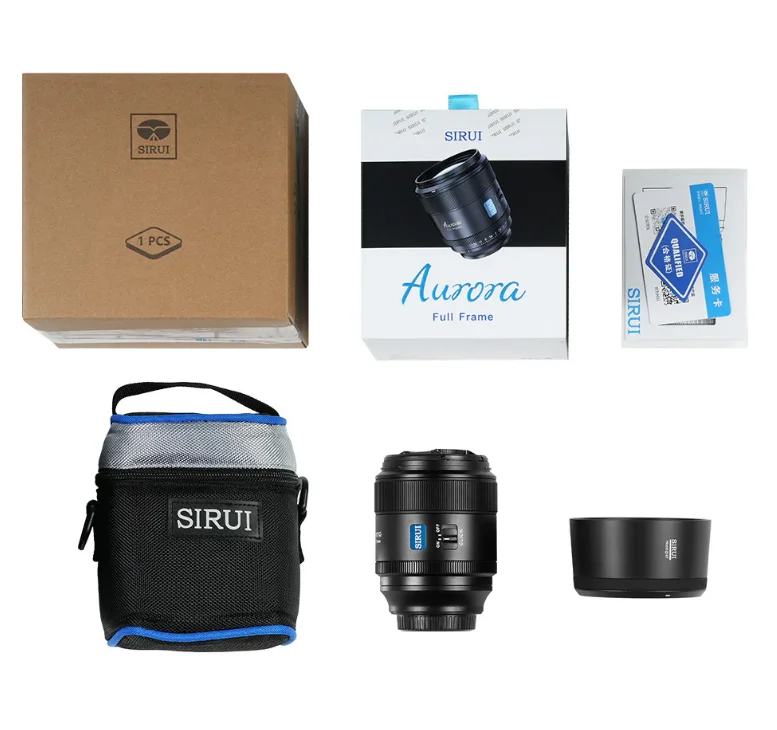 Sirui 85mm f1.4 af lente de câmera full frame lente de foco automático para leica l sony e nikon z fujifilm x fuji x montagem câmeras