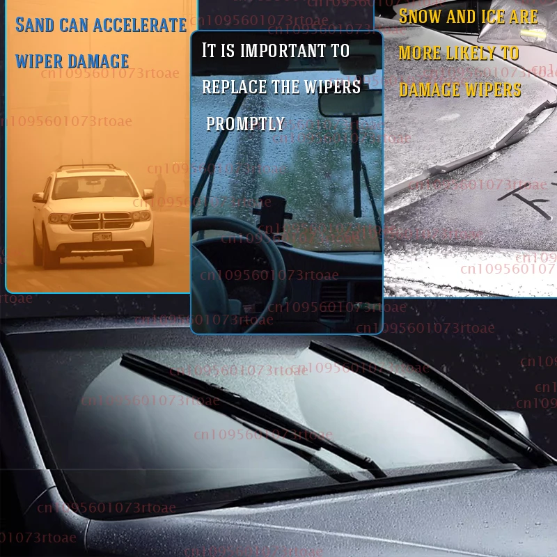 لمازدا CX-3 CX3 2014 - 2023 ممسحة السيارة الجبهة الخلفية ممسحة شفرات الزجاج الأمامي نافذة فرش اكسسوارات السيارات 22 "18" 10"