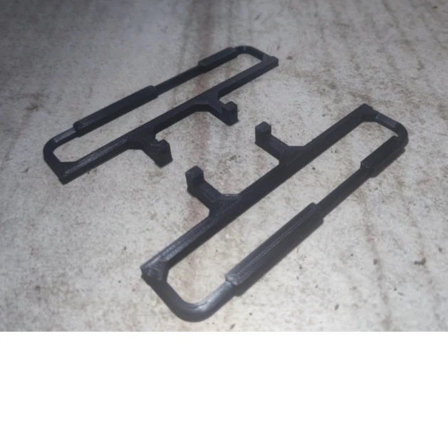 RC Crawler Upgrade Part Simulation Side Step Decor Modification for MN78 1/12 Scale Custom Size DIY Appearance Hobby Accessories