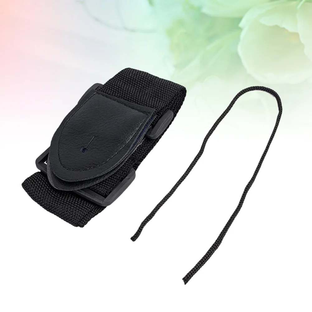 

Nylon Guitar Strap Black with Ends for Acoustic Classical Electric Bass Guitar Comfortable Shoulder Strap