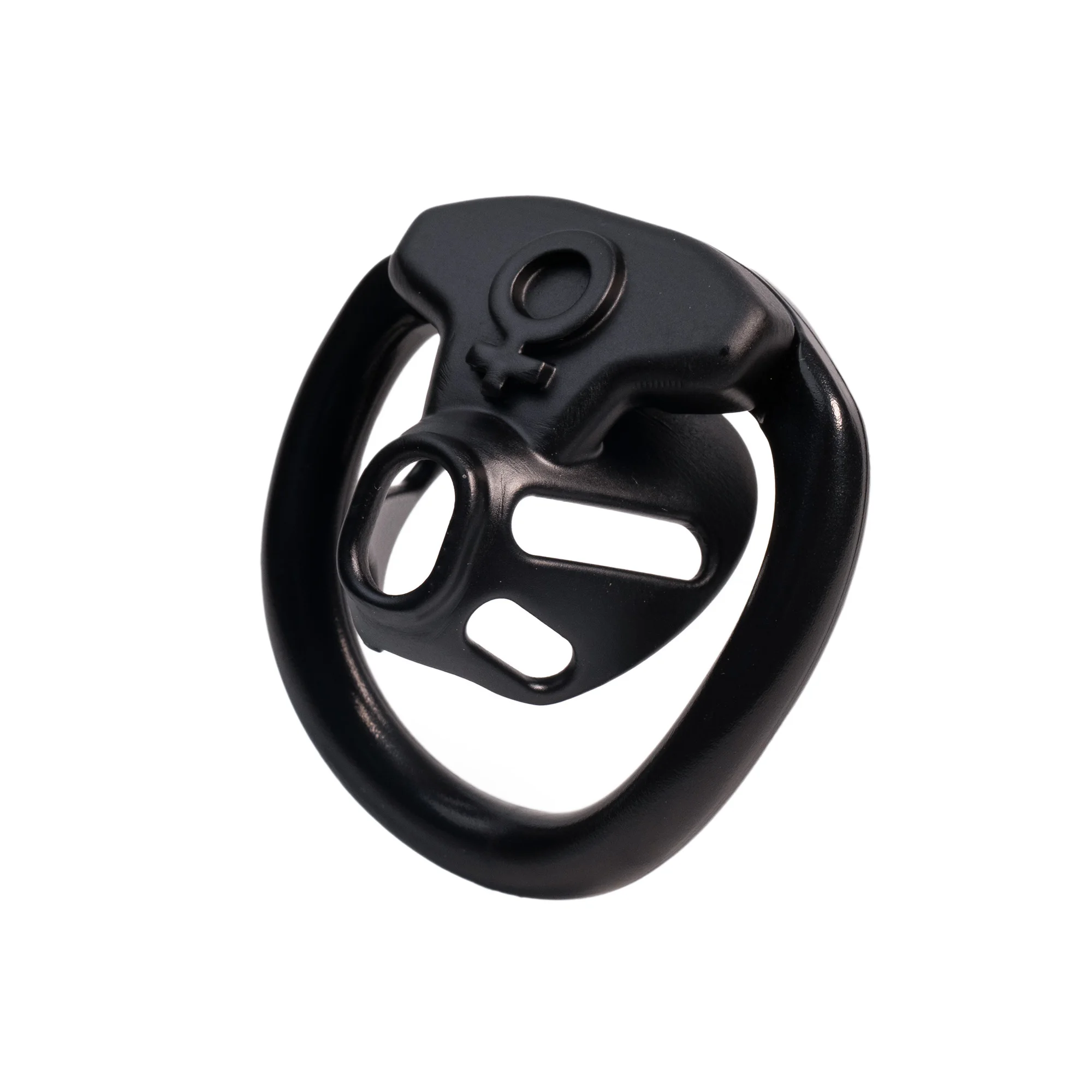 Mini Piercing Short Plastic Male Chastity Cage Boy Penis Lock Ring Femboy Chastity Device Sex Toys for Men Gay Cuckold view 4