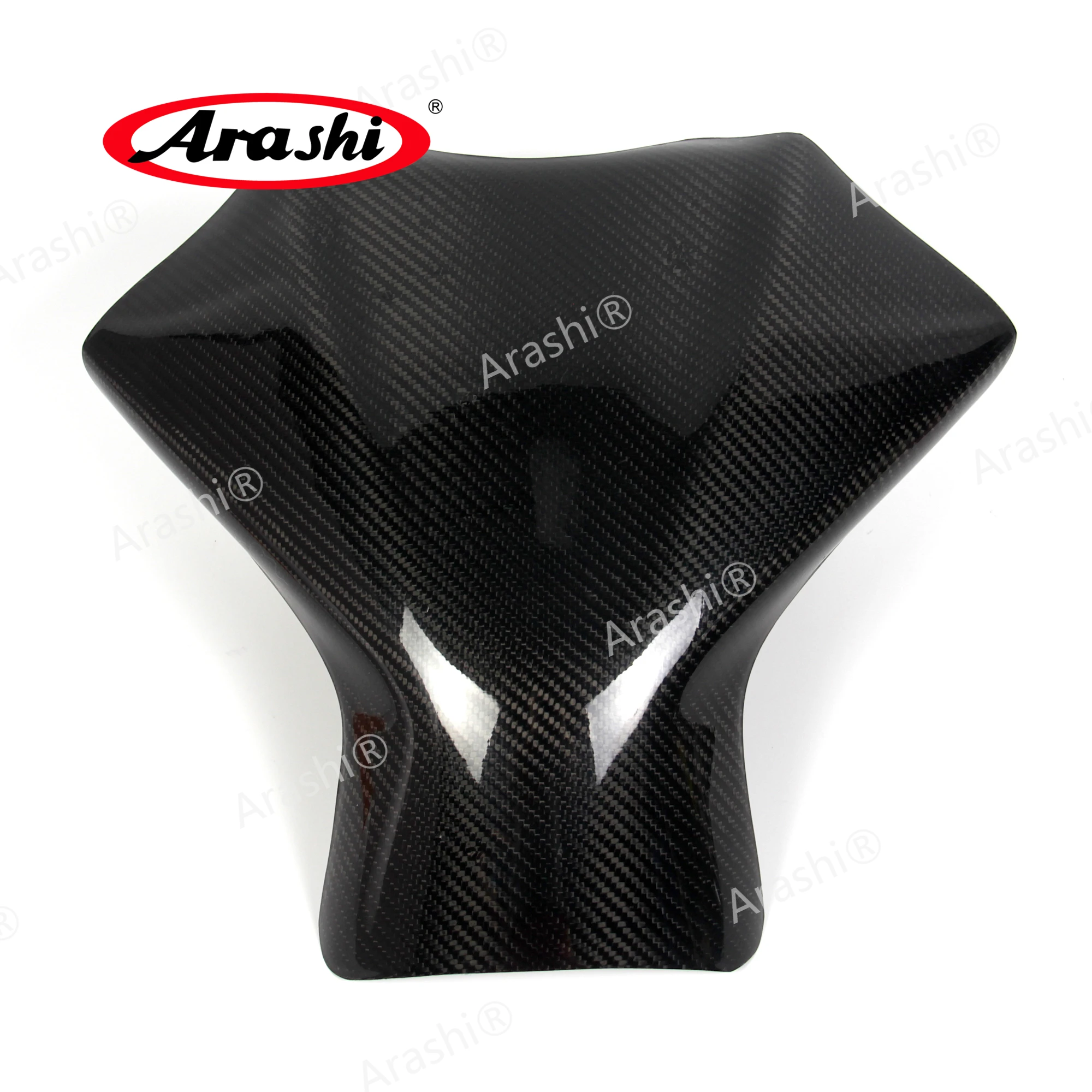 

For KAWASAKI Z1000 Z 1000 2007 2008 2009 Arashi Carbon Fiber Material Motorcycle Fairing Fuel Cowl Gas Tank Protector Cover