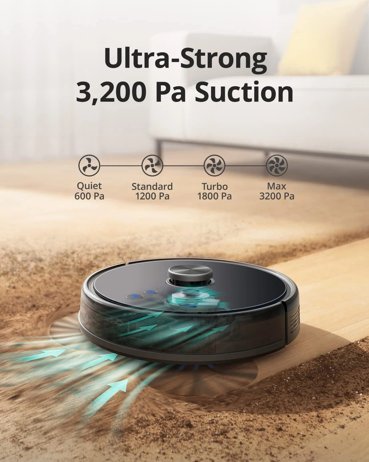 APP Remote Control Powerful Vacuum Cleaner J100 High Suction 3000Pa Power Low Noise Bagless Cyclonic Vacuum Cleaner