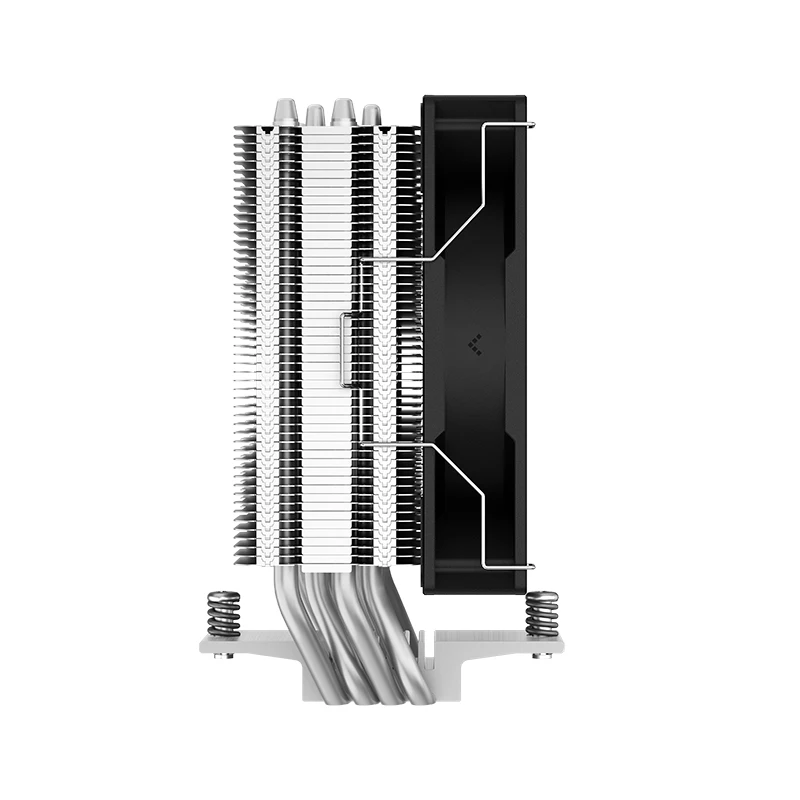 Deepcool-Refroidisseur de processeur PC pour LIncome, refroidisseur refroidi à l'air, AG400 LED, 4 caloducs, Cchancelor, TDP, 220W, 1200, 1151, 1150/1155, AM4