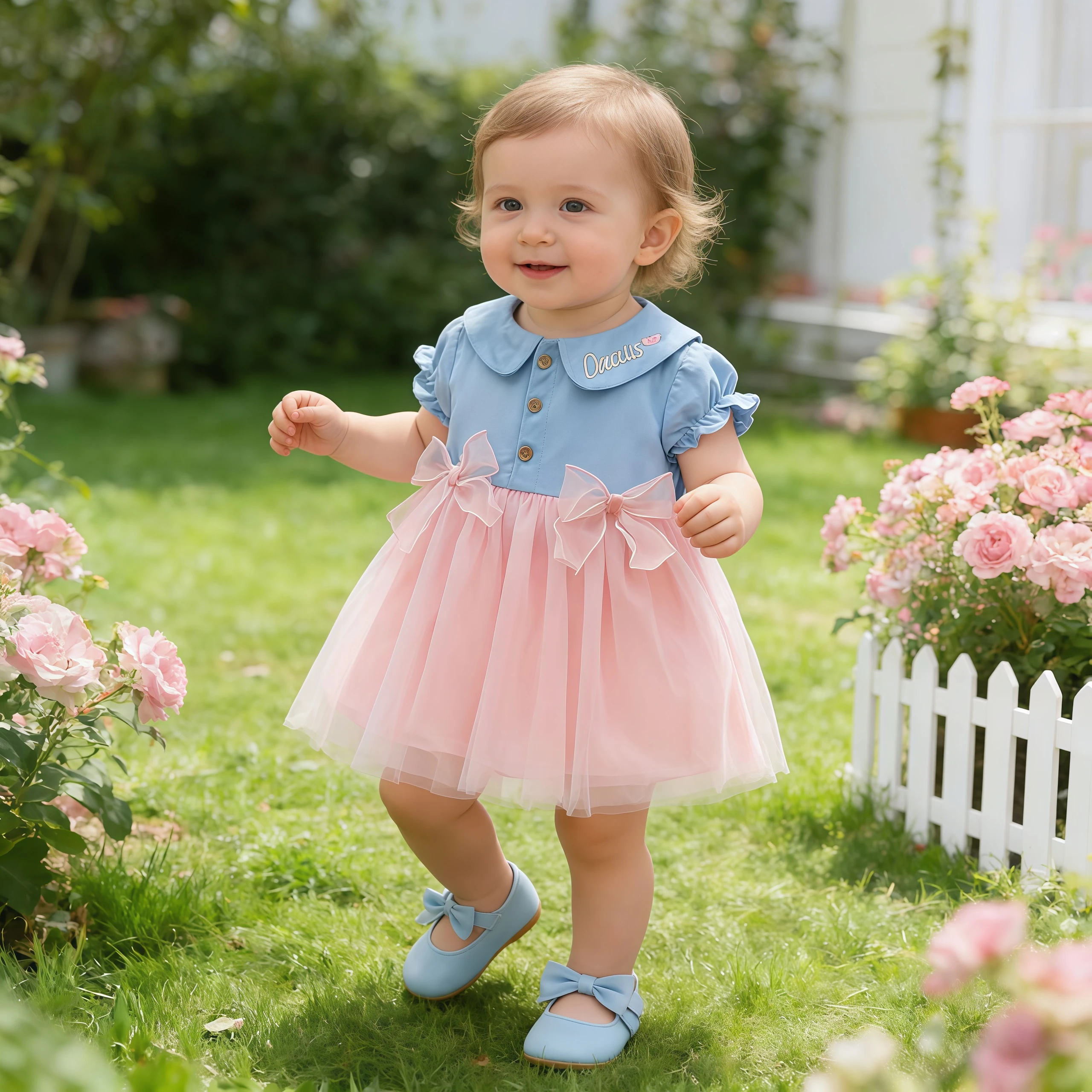 

Летняя модная детская одежда, милое сетчатое платье принцессы с бантом для маленьких девочек, повседневное повседневное платье для малышей