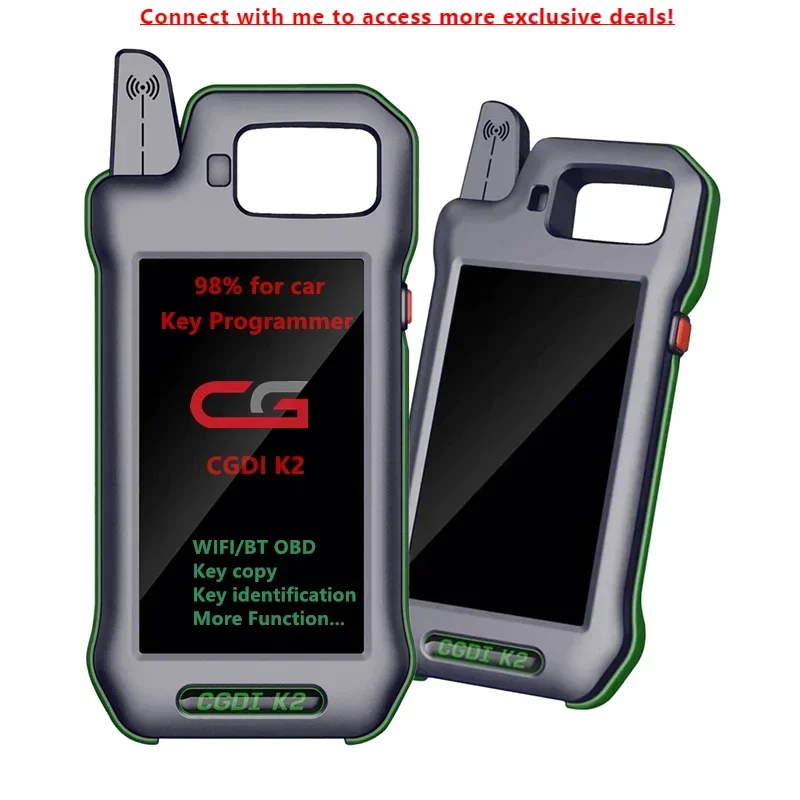 CGDI K2 Offical Factory New Smart Locksmith Key Tool Remote Generator Support 96Bit ID48 ID4D ID46 Co-py Key Remote Programmer