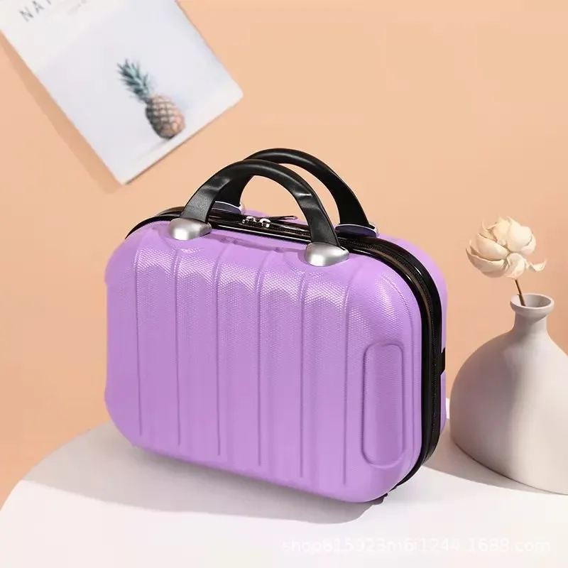 ADX-18 Estuche de cosméticos Bolsas de mano pequeñas Maleta de viaje portátil Bolsa de aseo Almacenamiento para mujer