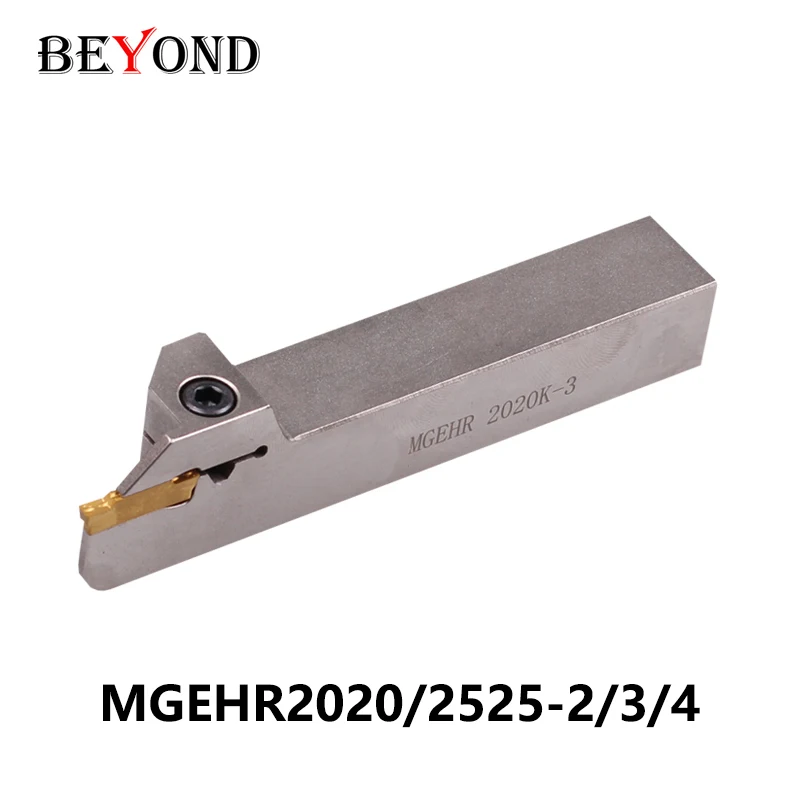 

BEYOND MGEHR 2020 2525 MGEHR2525-3 MGEHR2020-2 4 White Nickel Shank CNC Cutter Shank Tool Bar
