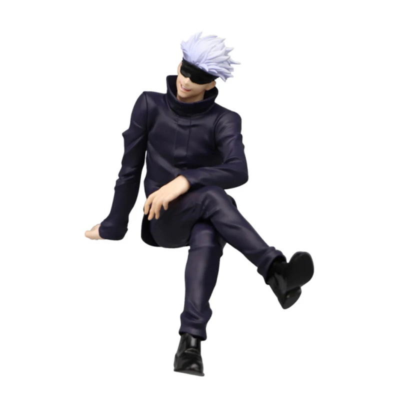 Figurine de Dessin Animé Jujutsu Kaimmense Satoru Gojo, Modèle en PVC pour Enfant, Jouets de Collection, Ornamen Butter, Cadeaux de Décoration