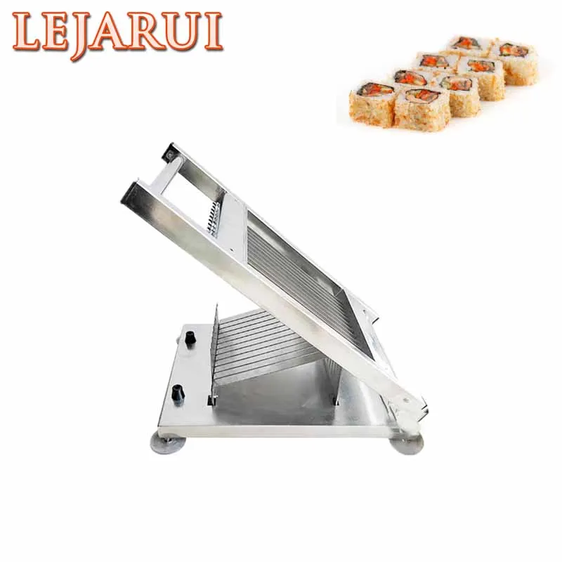 Jz Manual Sushi Roll Cutter Machine Japan Rice Sushi Roll Cutting Tool Sushi Roll Slicer Cutting Machine Stainless Steel