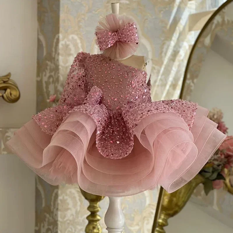 

Party Dresses for Girl Dress for Wedding Children's Girls Luxury Dress Girls Dresses 2 to 8 Years Elegant Baby Kid Prom New