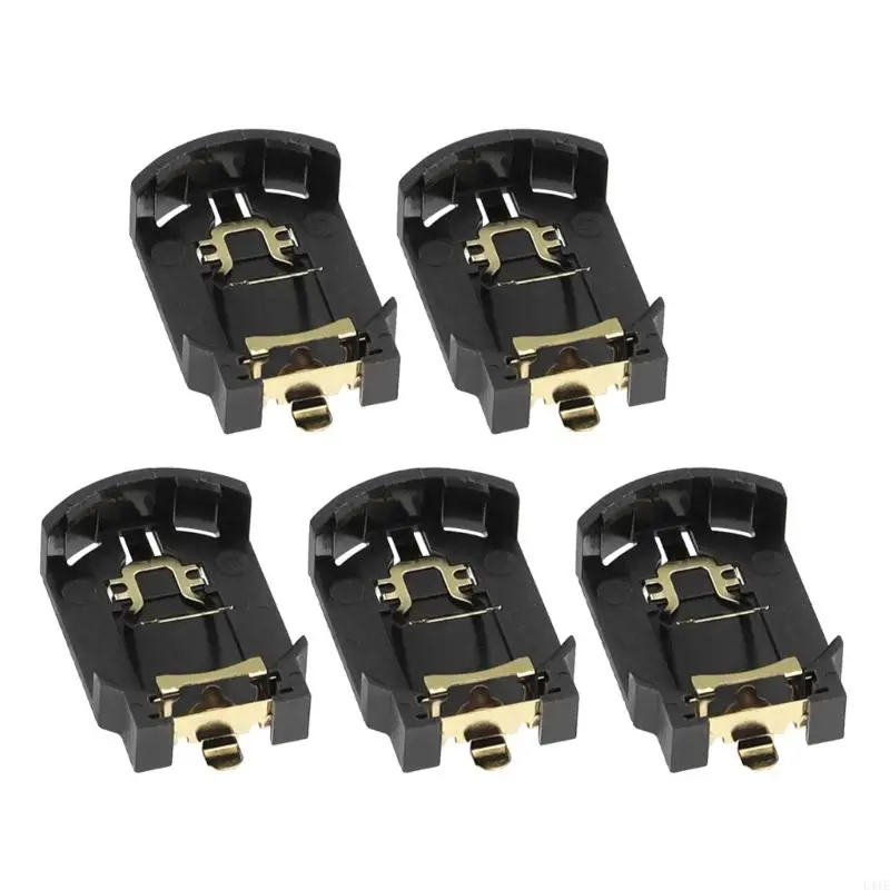 L41E Space Saving CR2025 Battery Holder Mount Durability Clip On Design NonSlip Grip