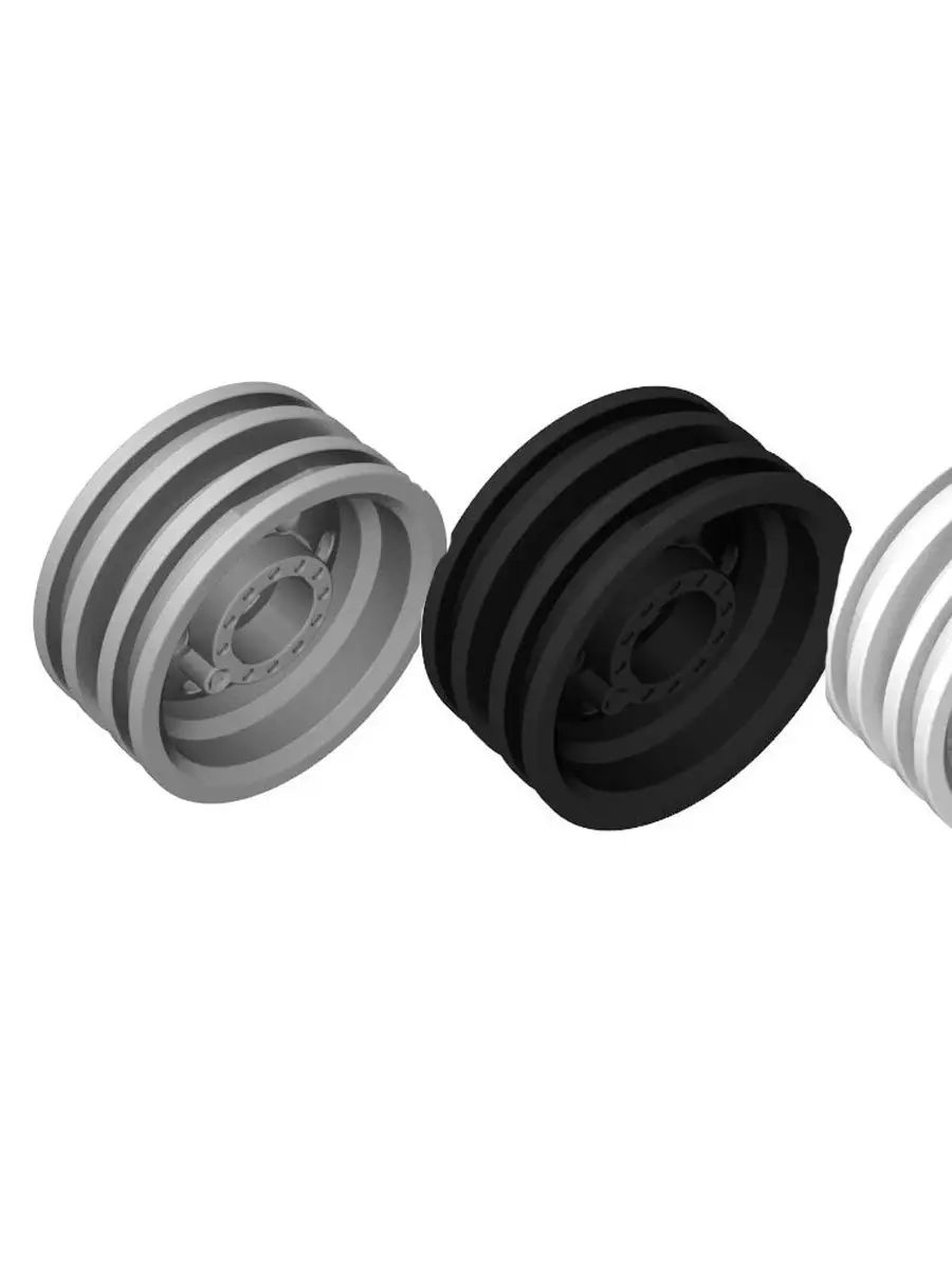 10 pièces 56904 roue 30mm D.x14mm pour pneu 43.2x14 pneu 56898 30699 Collections de briques jouet GBC modulaire pour bâtiments techniques MOC B